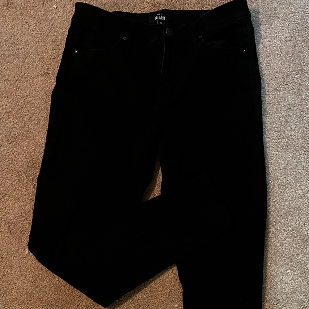 Women’s lularoe black skinny jeans